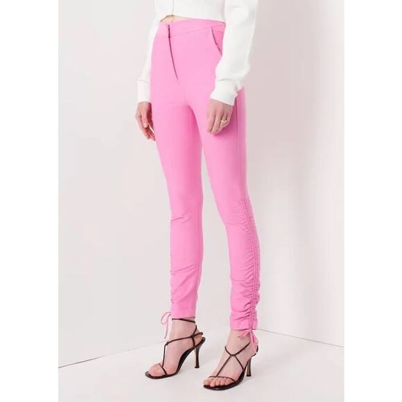 DEREK LAM 10 CROSBY Camryn Slim Fit Pants size 8 (b40) - Picture 2 of 10